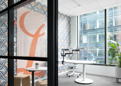 Image of a showroom office space