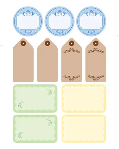 Preserve Labels Template