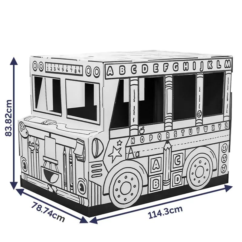 Size dimensions of Play Bus
