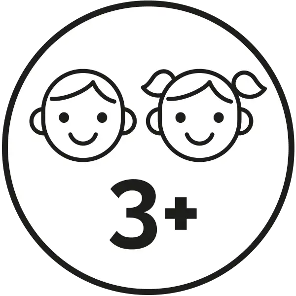 Children 3+ Logo