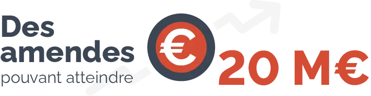 Fines - up to 20 Million Euros