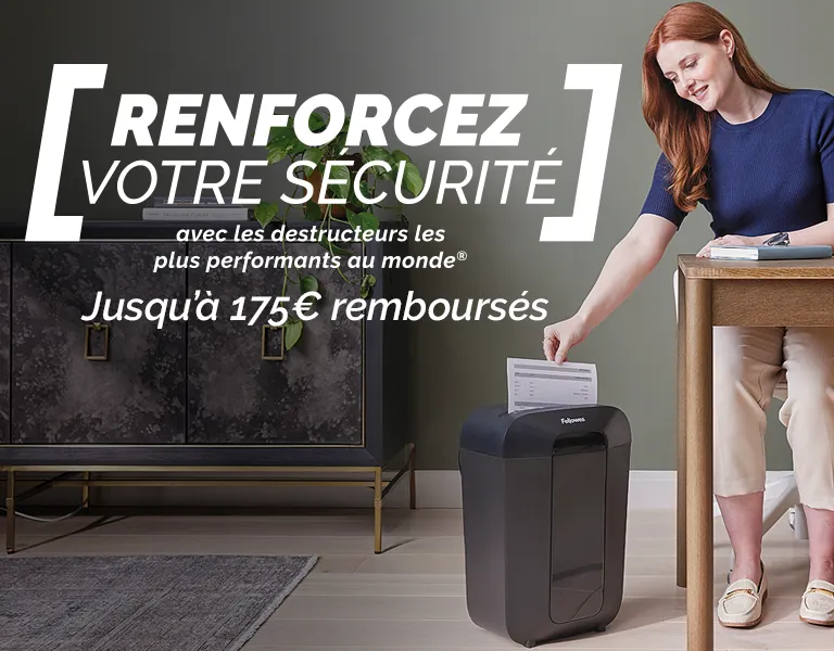 Fellowes paper shredders for home and office
