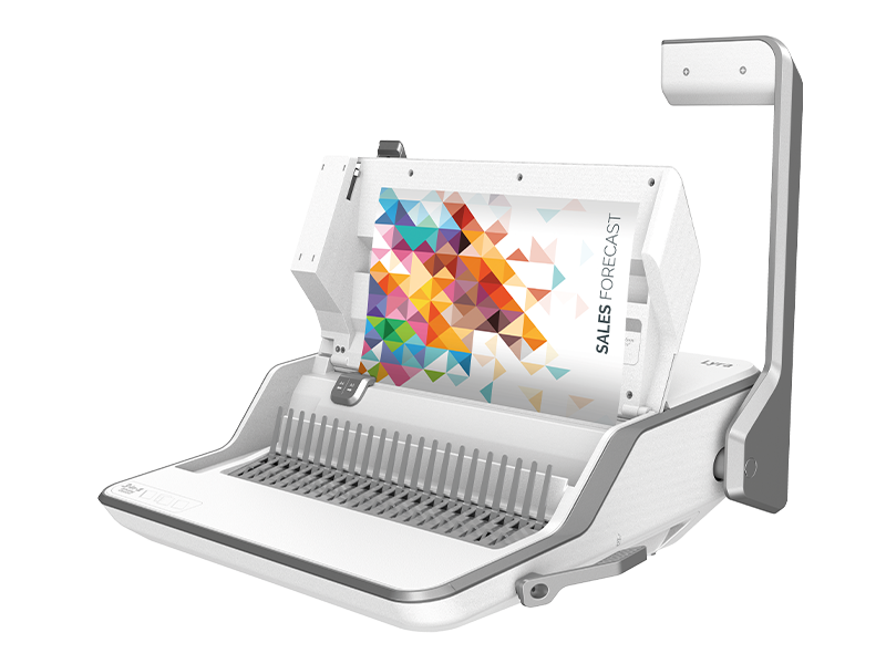 image of a Lyra binding machine