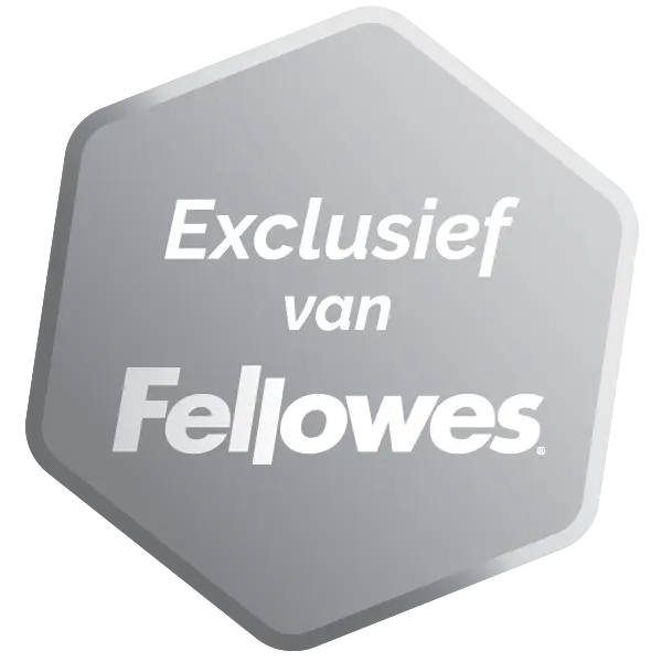 Exclusief van Fellowes