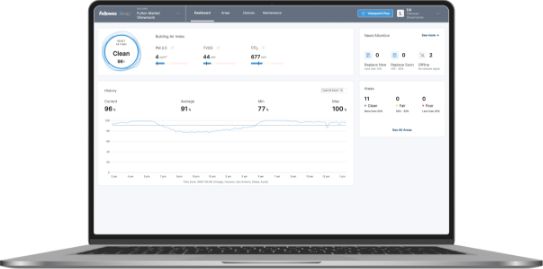 Image of a laptop with the Viewpoint software