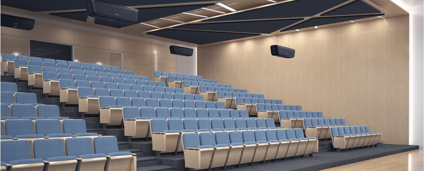image of Array Ceiling Product Hanging from the ceiling