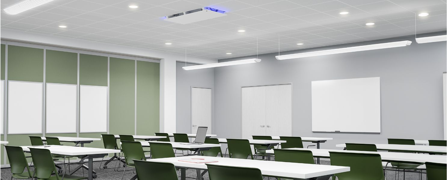 image of Array Recess Product on the ceiling