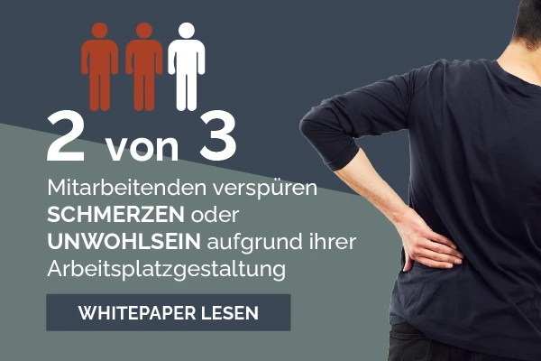 Man holding his back in pain