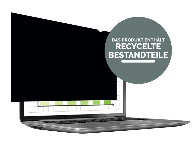 Hergestellt aus 55% post-conumer Recyclingmaterial 