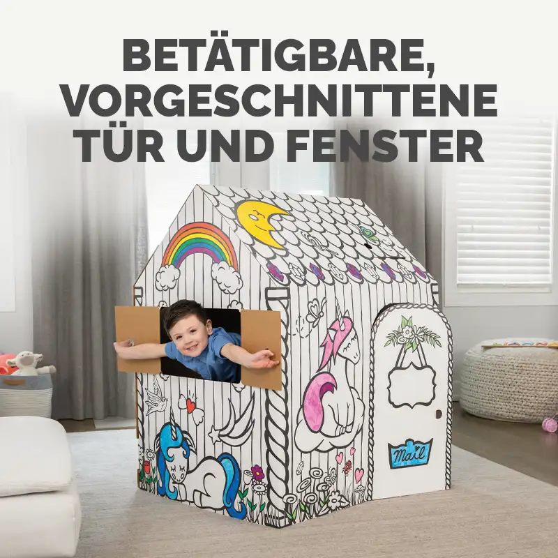 Pre-cut windows and doors