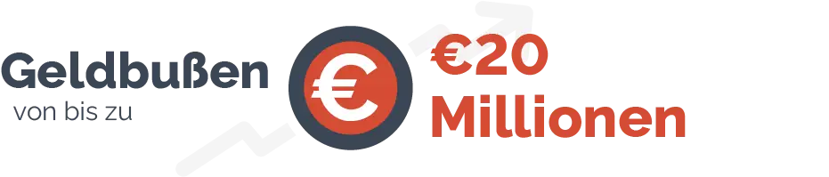 Fines - up to 20 Million Euros