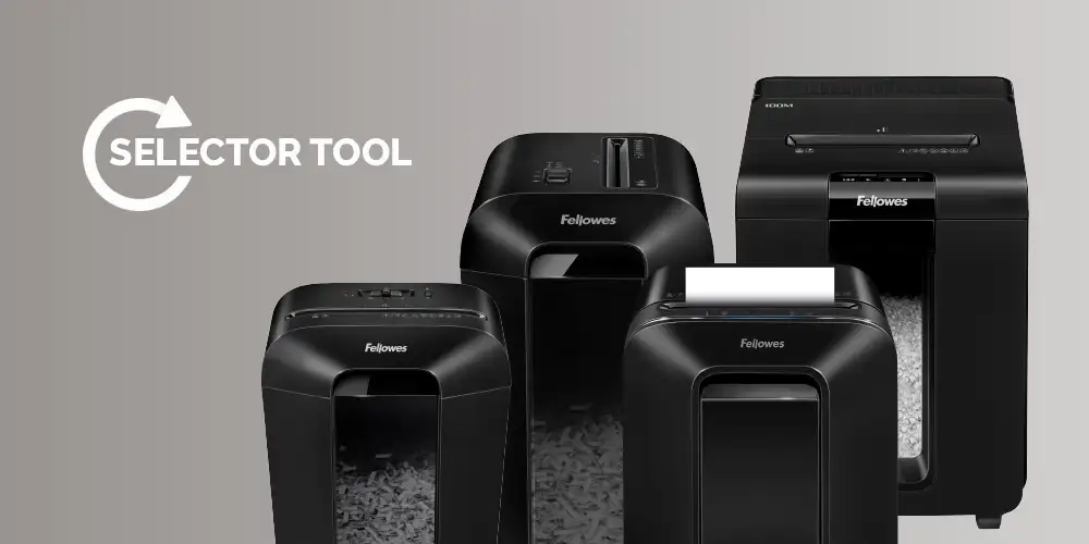 Sélecteur de destructeurs de documents