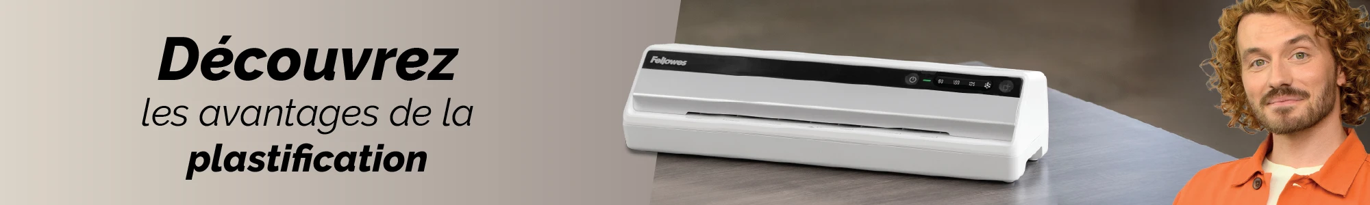 Image of a laminator and the Worklife Coach