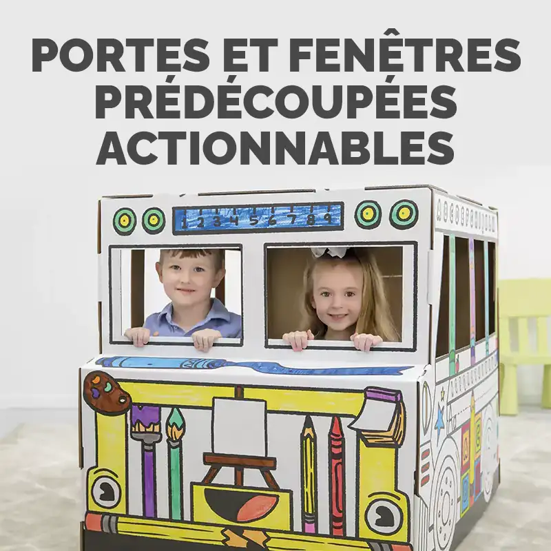 Pre-cut sun roof and door