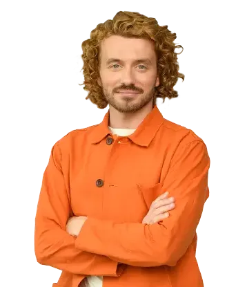 Worklife coach with arms folded