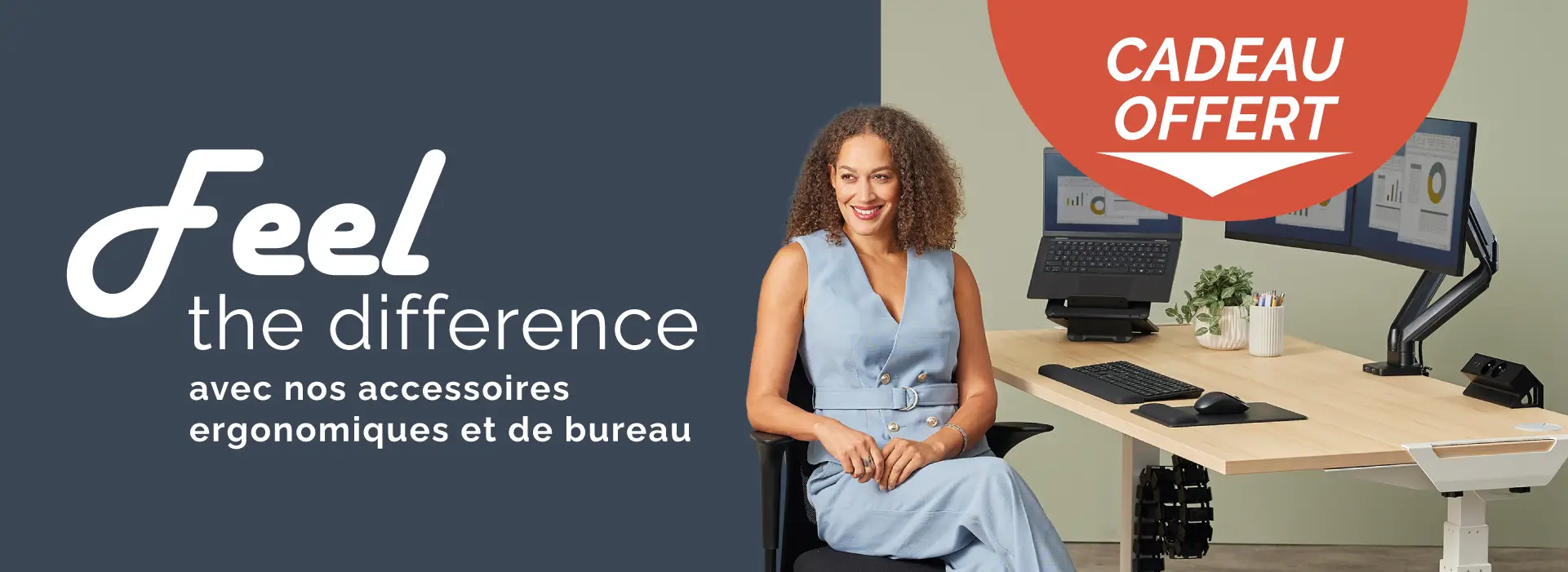 Feel the difference with Ergonomic & Desk Accessories
