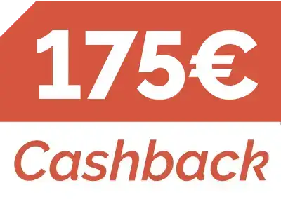 €175 Cash back offer
