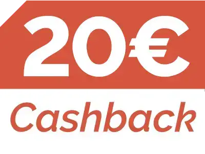 €20 Cash back offer