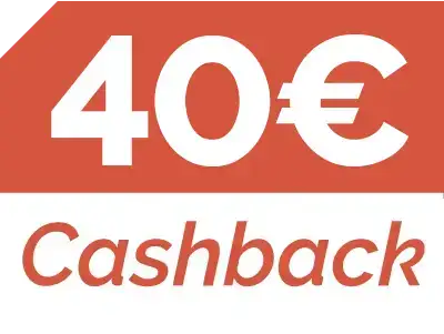 €40 Cash back offer
