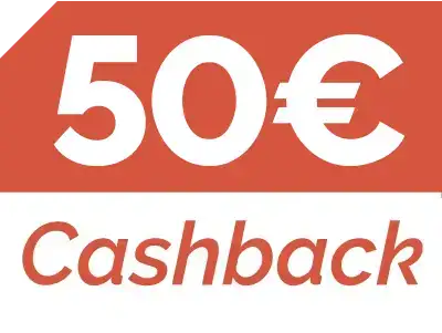 €50 Cash back offer