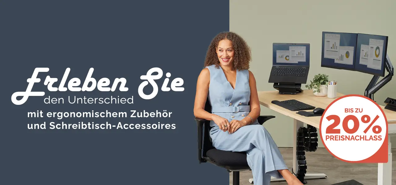 Feel the difference with Ergonomic & Desk Accessories