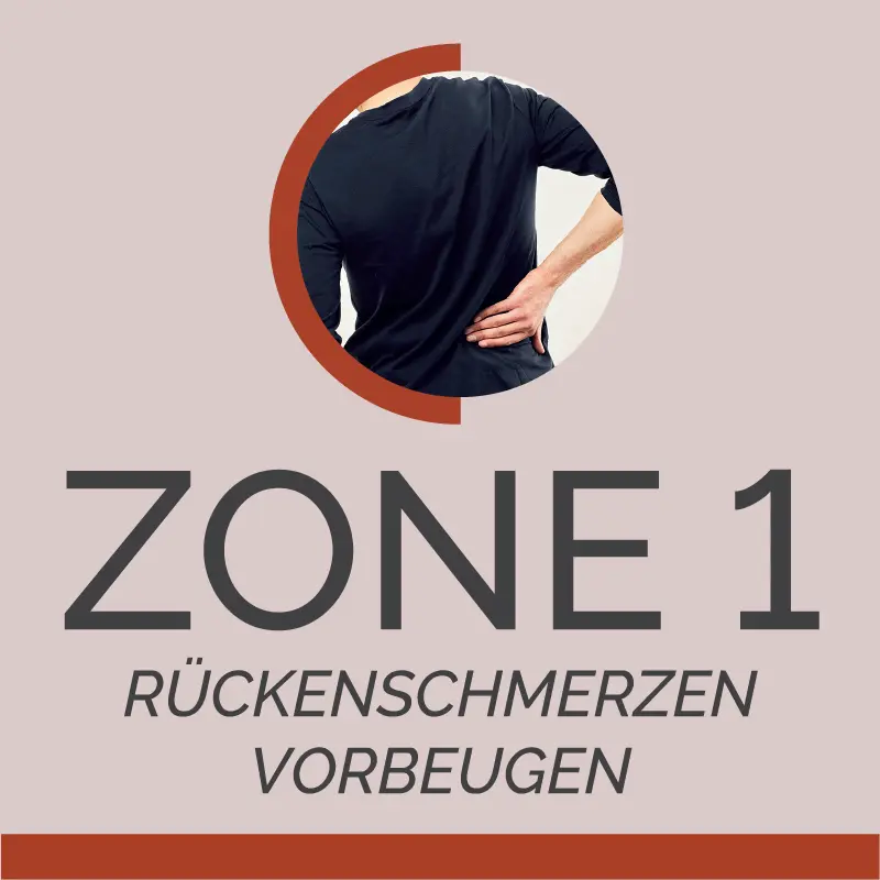 Zone 1 - Rückenschmerzen vorbeugen