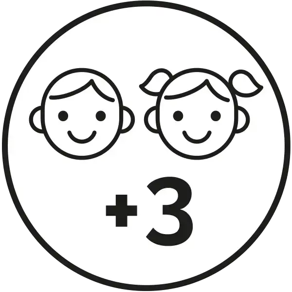 Children 3+ Logo