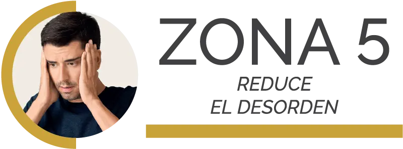 ZONE 5 - minimise clutter