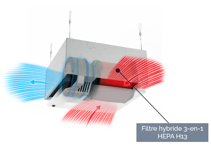 Purifier Airflow In action
