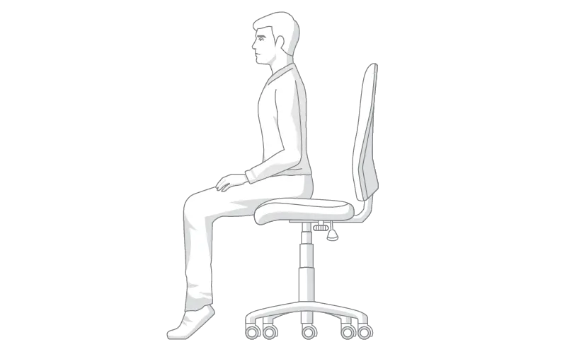 Unnatural Sitting Position