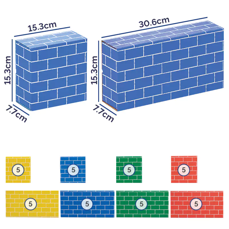 Size dimensions of Building Blocks