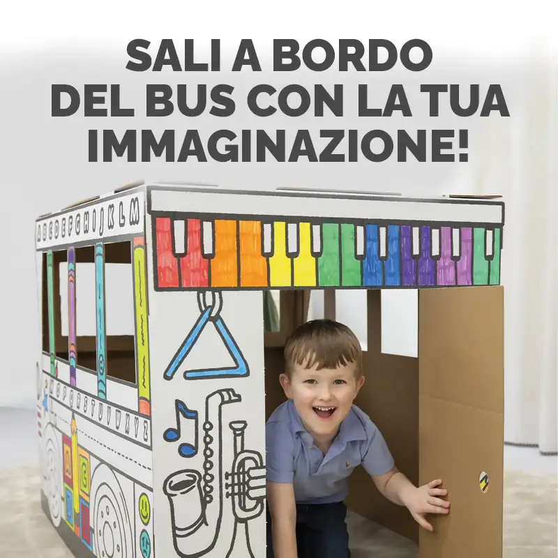 Climb aboard the imagination school bus
