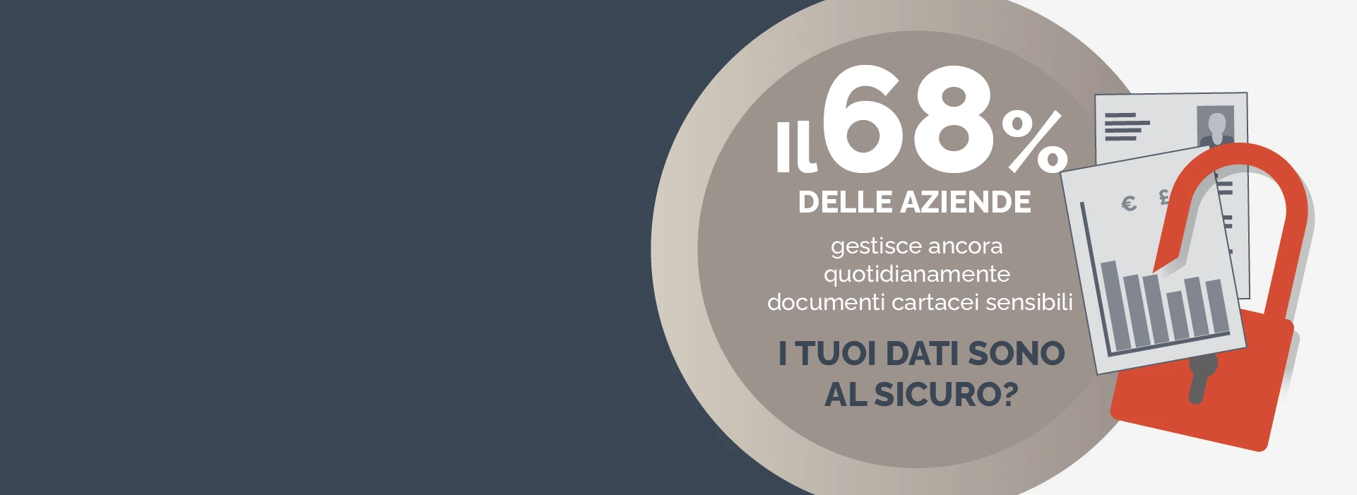 Il 68% delle aziende gestisce ancora quotidianamente documenti cartacei sensibili - STAI PROTEGGENDO I TUOI?