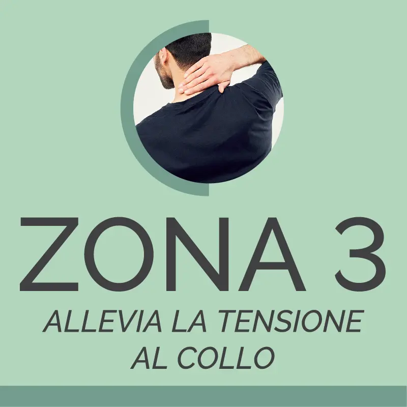 Zone 3 relieve neck strain