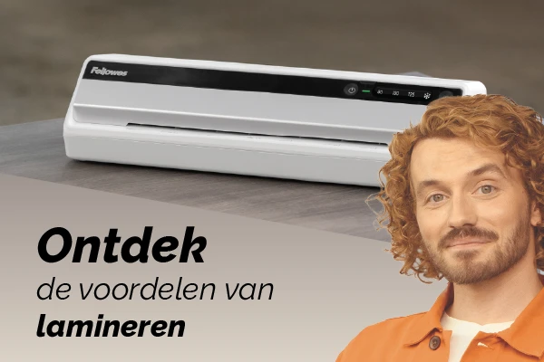 Image of a laminator and the Worklife Coach