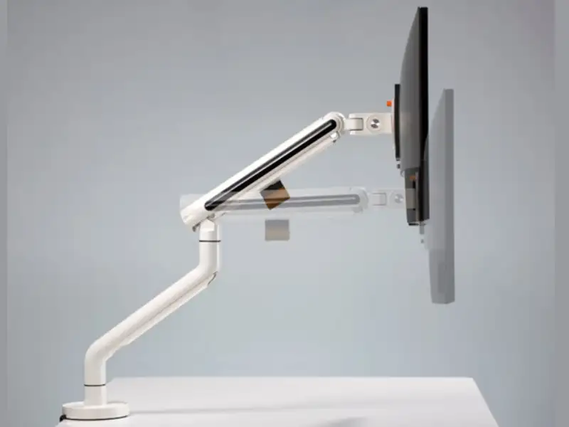 monitor arm adjustment