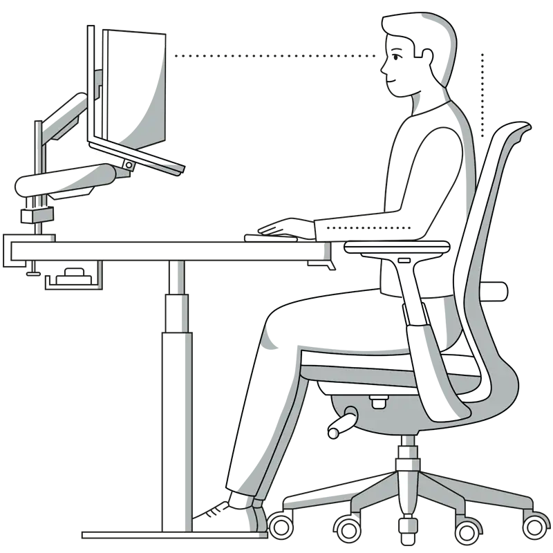 Ergonomie en gezondheid op de werkplek