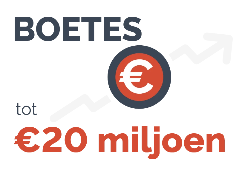 Fines - up to 20 Million Euros