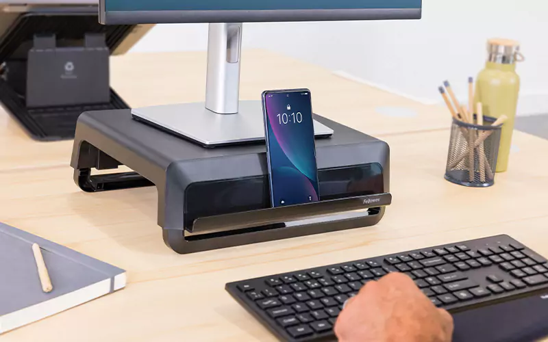 Image of a laptop stand