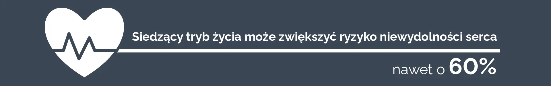Sedentary behaviour can increase risk of heart failure by up to 60%