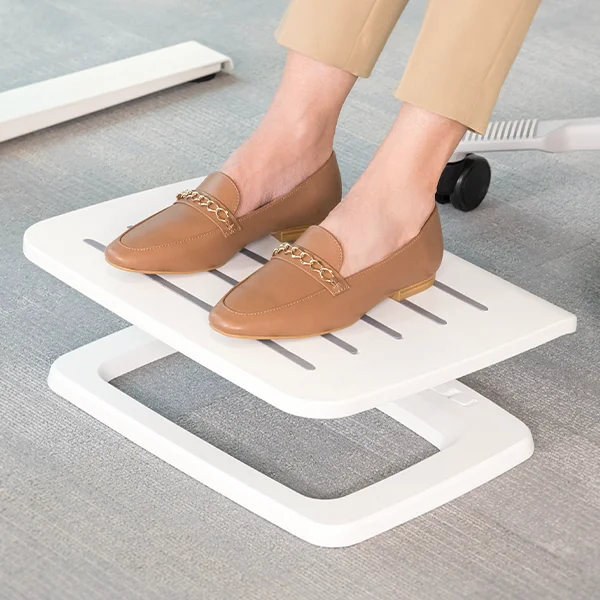 Using a footrest