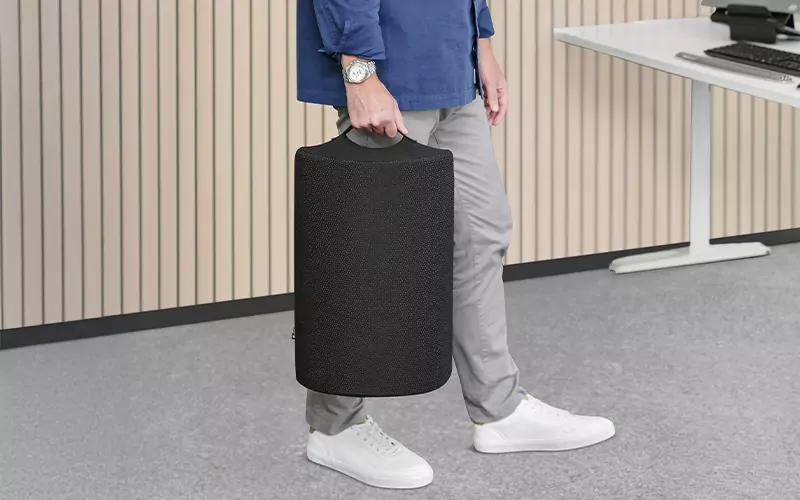 Image of a foot rest cushion