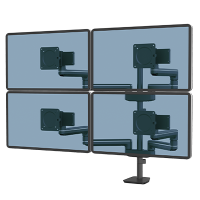 Bras écran  quadruple