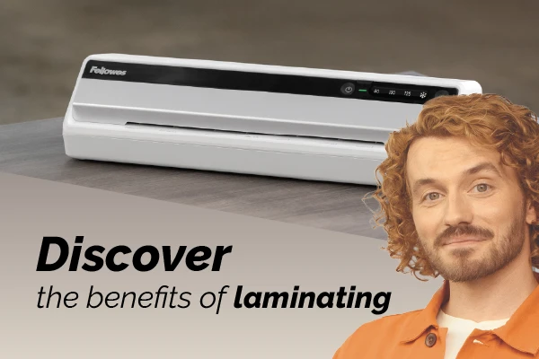 Image of a laminator and the Worklife Coach