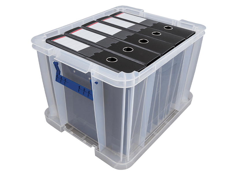 image of a plastic storage box