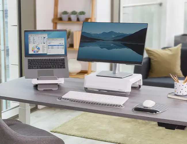 Image of a laptop stand