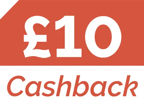 £10 Cashback