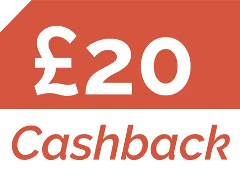 20£ Cashback