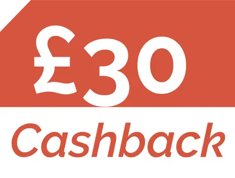 £30 Cashback