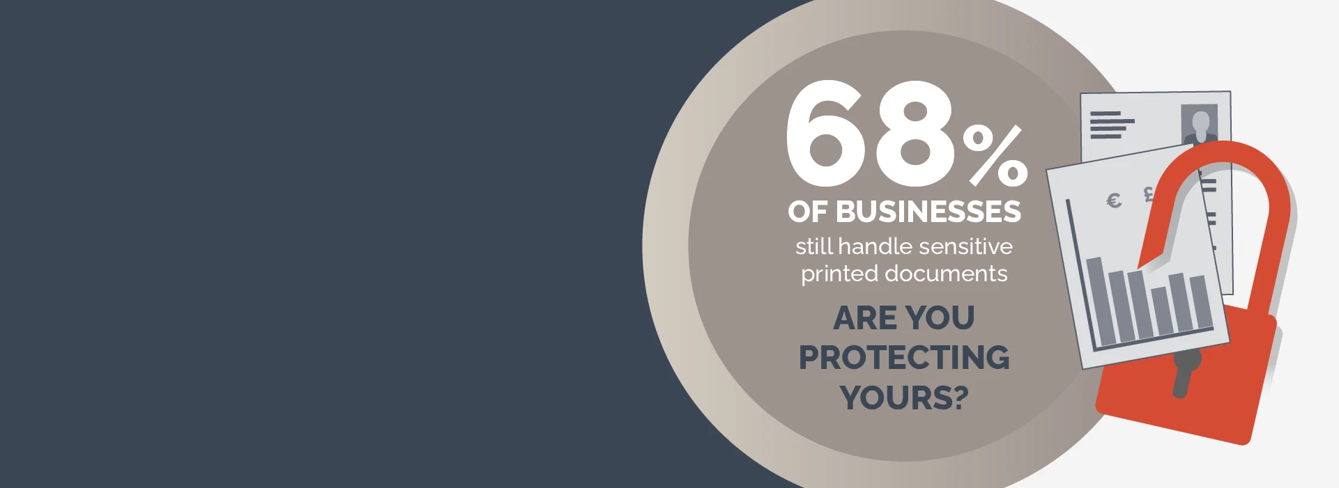 68% of businesses still handle sensitive printed documents - are you protecting yours?